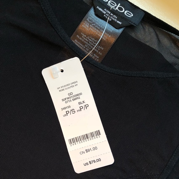 Bebe black dress - Picture 5 of 5